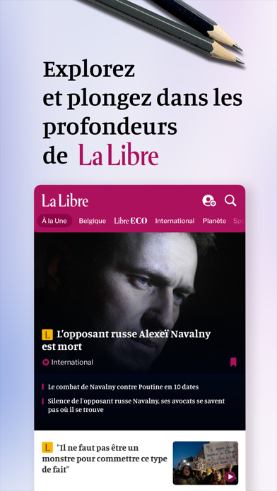 La Libre News Screenshots