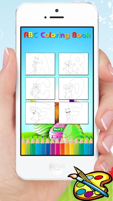 ABC Alphabet animals coloring book and drawing A-Z for kids Screenshots