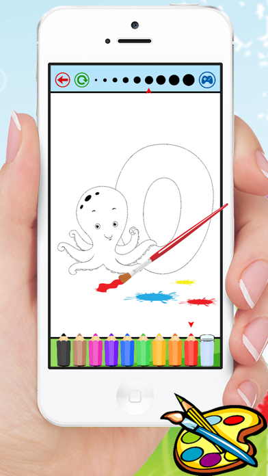 ABC Alphabet animals coloring book and drawing A-Z for kids Screenshots