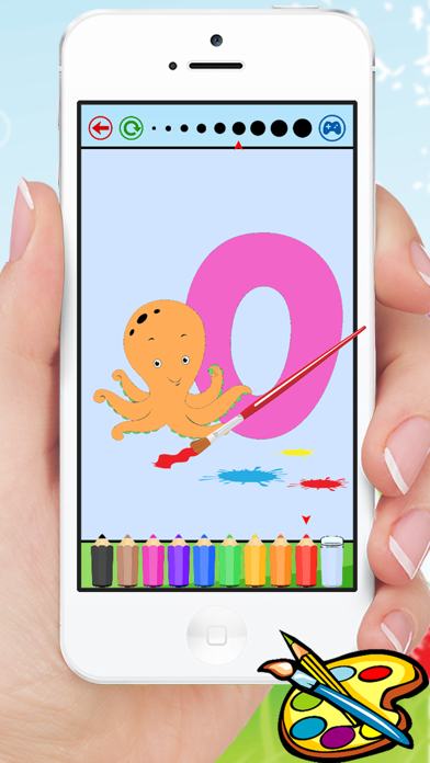 ABC Alphabet animals coloring book and drawing A-Z for kids Screenshots