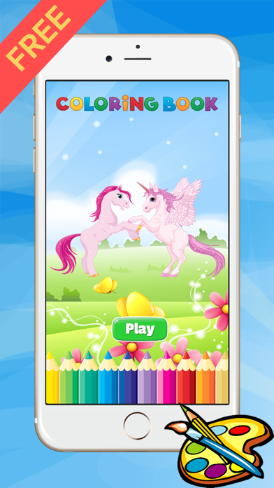 Coloring Book For Little Pony - Horse drawing for kid game Screenshots