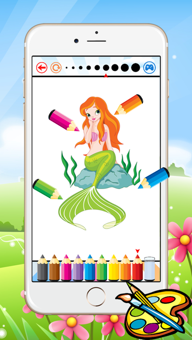 Princess & Mermaid Coloring Book - All In 1 Sea Drawing Screenshots
