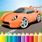 Race Car Coloring Book Super Vehicle drawing game