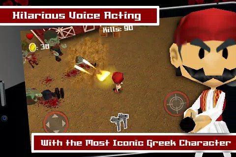 Tsolias Vs Zombies 3D FREE スクリーンショット