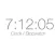 Big clock  -Day & Night mode-