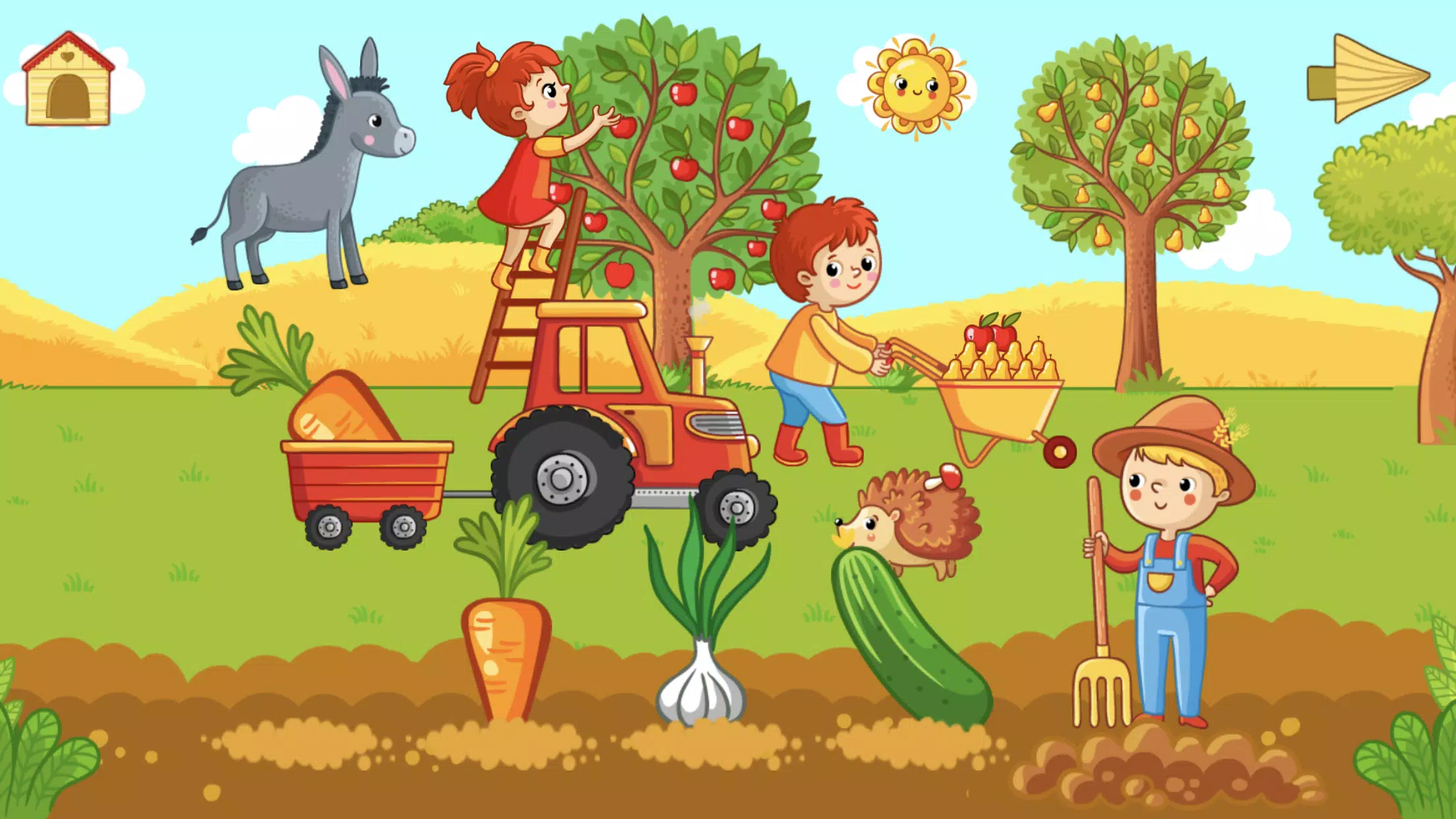 Funny Farm for toddlers kids Screenshots