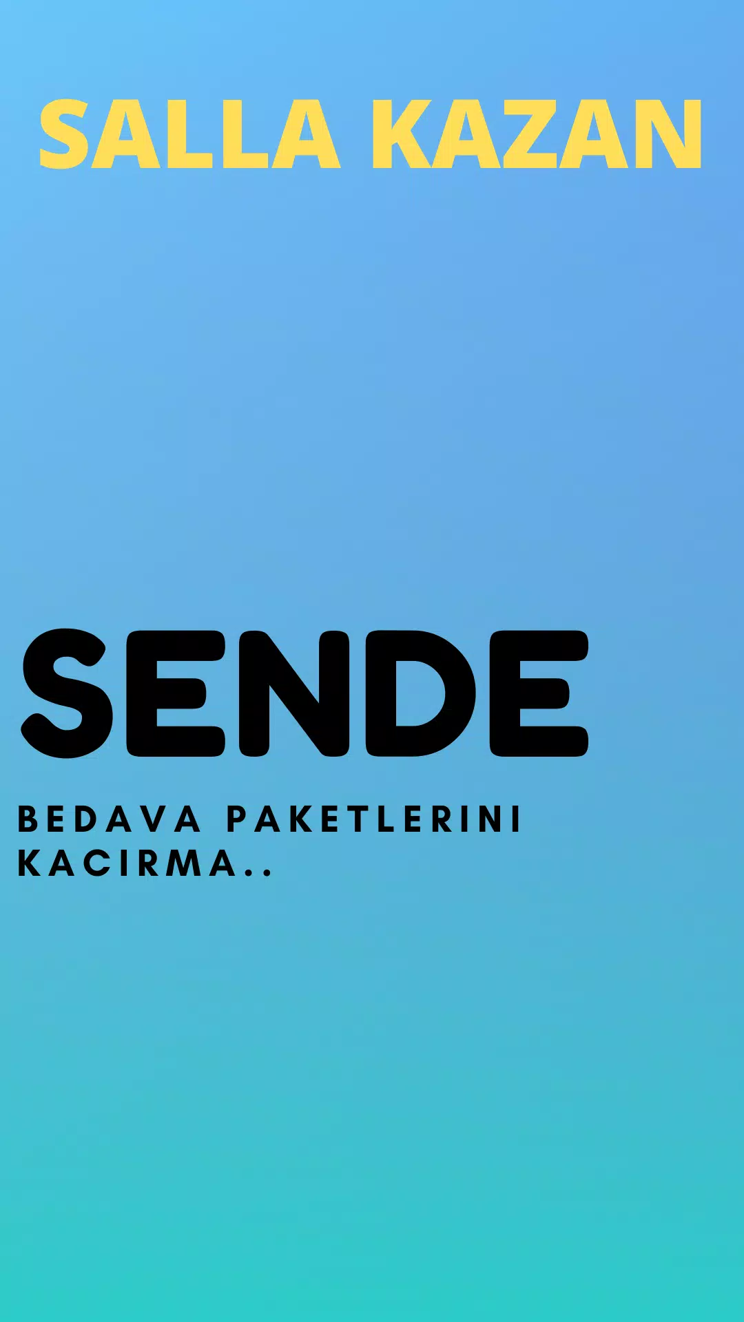 Salla Kazan - Bedava Paketler - RenkZipla应用截图