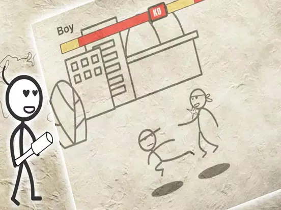 Capturas de tela do Street Fighting:Stickman Fighter iPad 