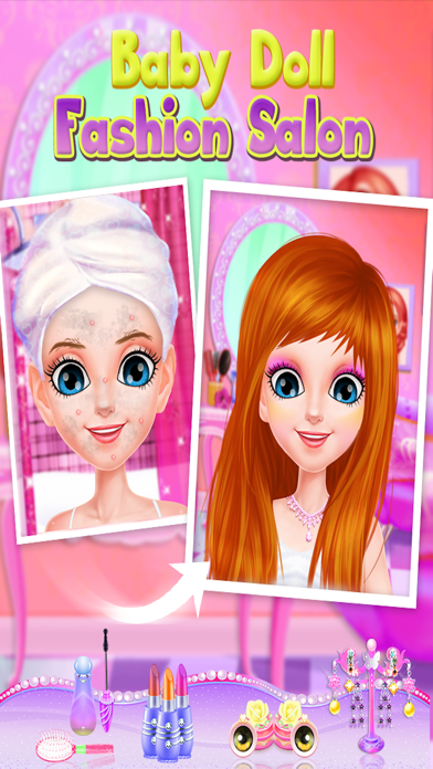 Tangkapan layar Sweet Baby Doll Fashion Salon