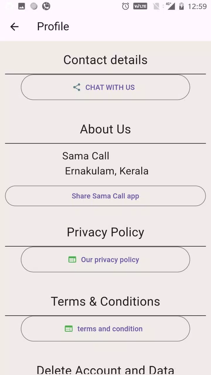 sama call Screenshots