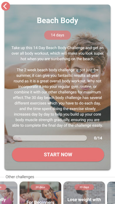 The Fitness Challenge Screenshots