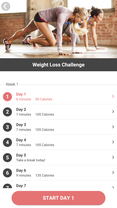 The Fitness Challenge Screenshots