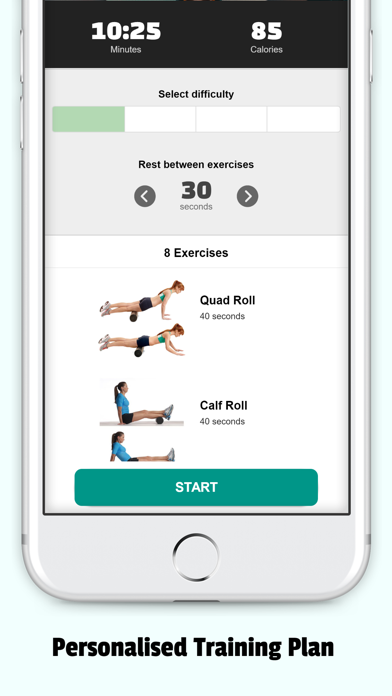 Foam Roller Moves Screenshots