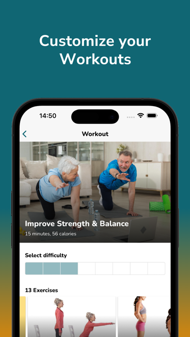 Exercise for Older Adults Screenshots