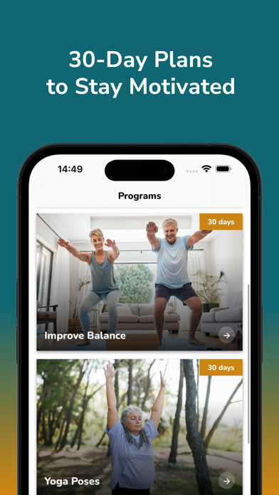 Exercise for Older Adults Screenshots