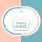 Hang a Sign! II (Peach/Topaz Blue)