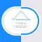 Hang a Sign! II (Bright Blue/Light Gray)