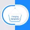 Hang a Sign! II (Light Gray/Bright Blue)