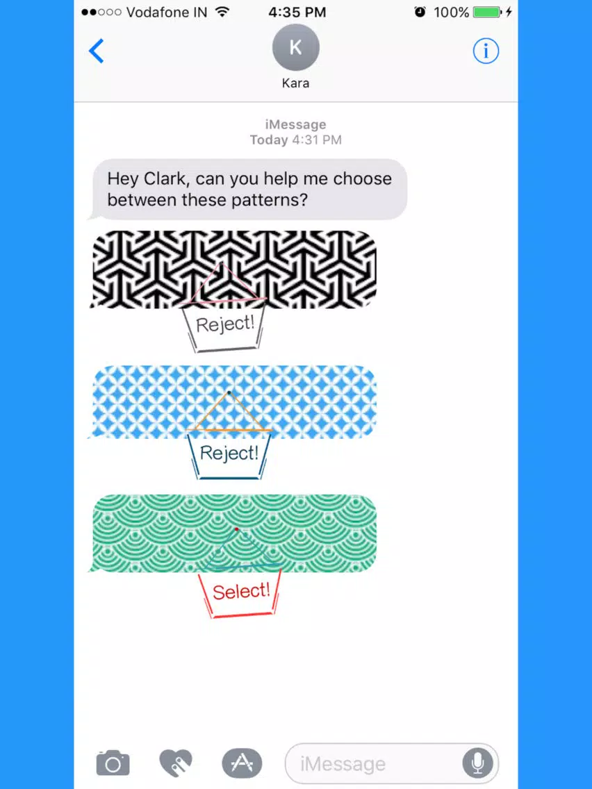 Hang a Sign! II (Light Gray/Bright Blue) iPad Screenshots