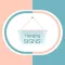 Hang a Sign! (Peach/Topaz Blue)