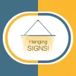 Hang a Sign! (Dull Blue/Yellow)