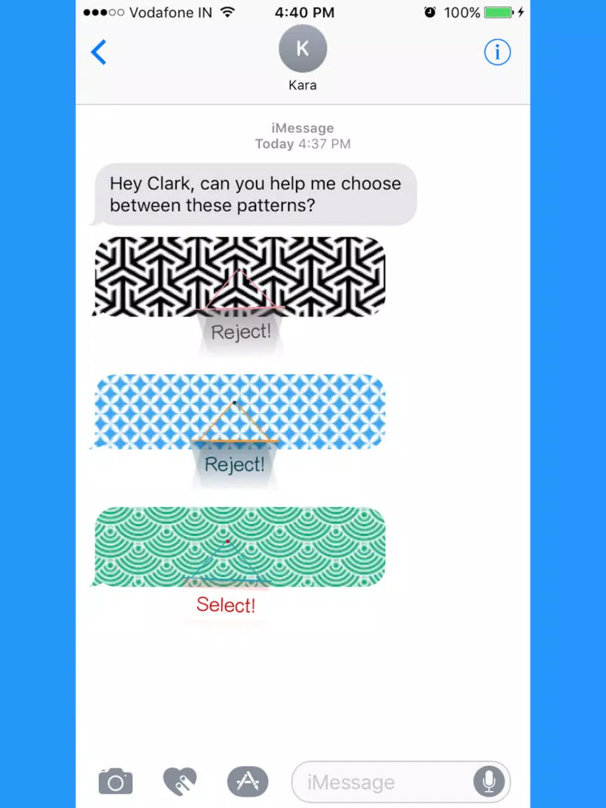 Hang a Sign! (Bright Blue/Light Gray) iPad Screenshots
