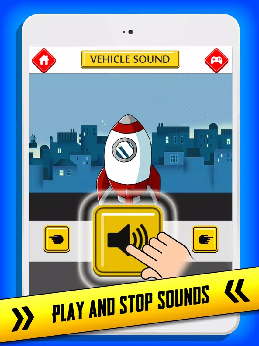 ภาพหน้าจอของ Vehicle Sound iPad