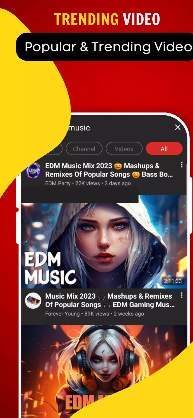 Ảnh chụp màn hình của PopUp Player - PopUp Tube