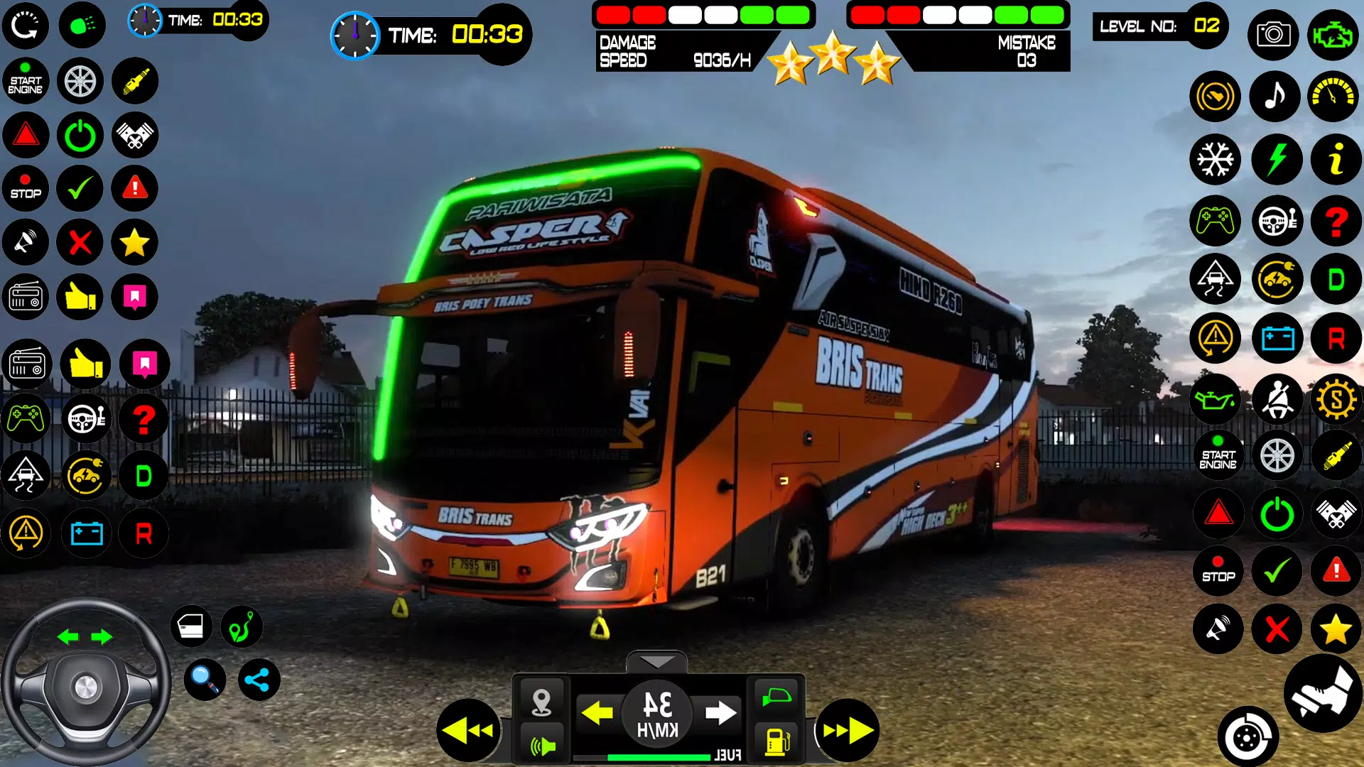 Euro Bus Driving Bus Game 3D Screenshots