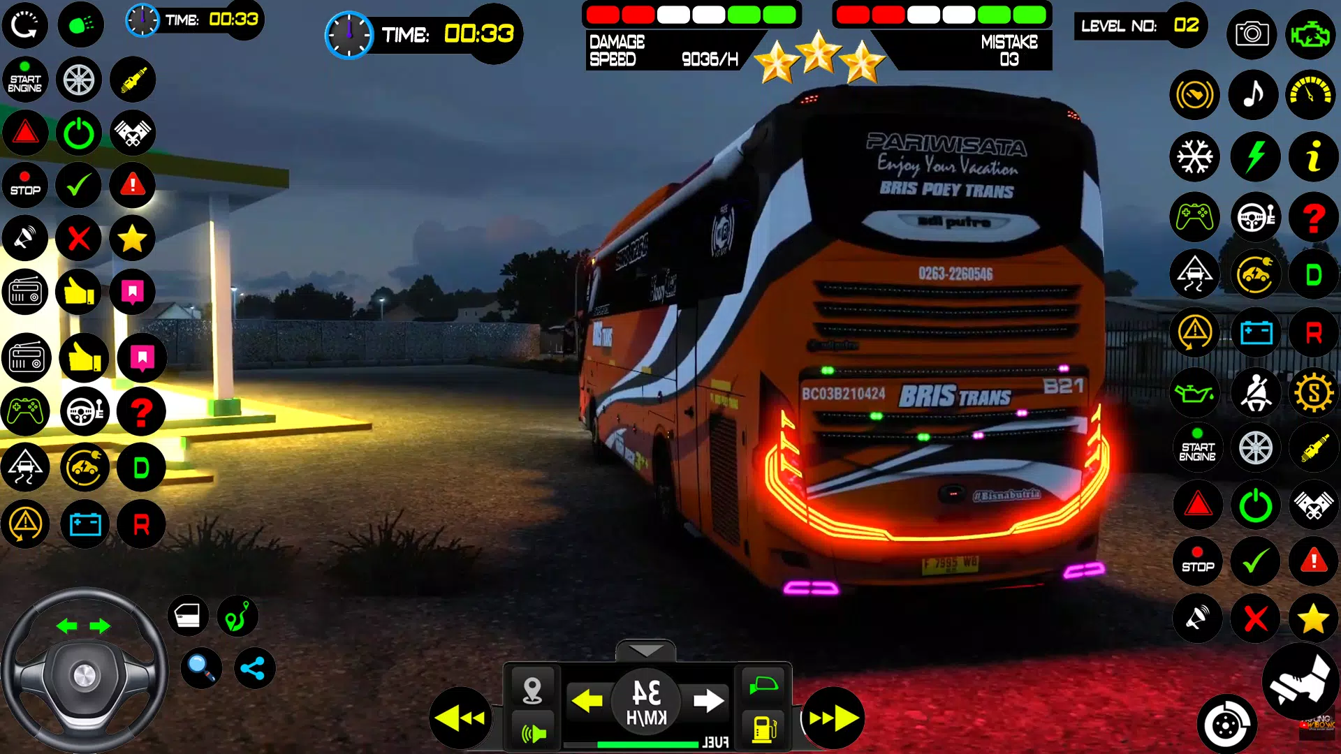 Euro Bus Driving Bus Game 3D Screenshots