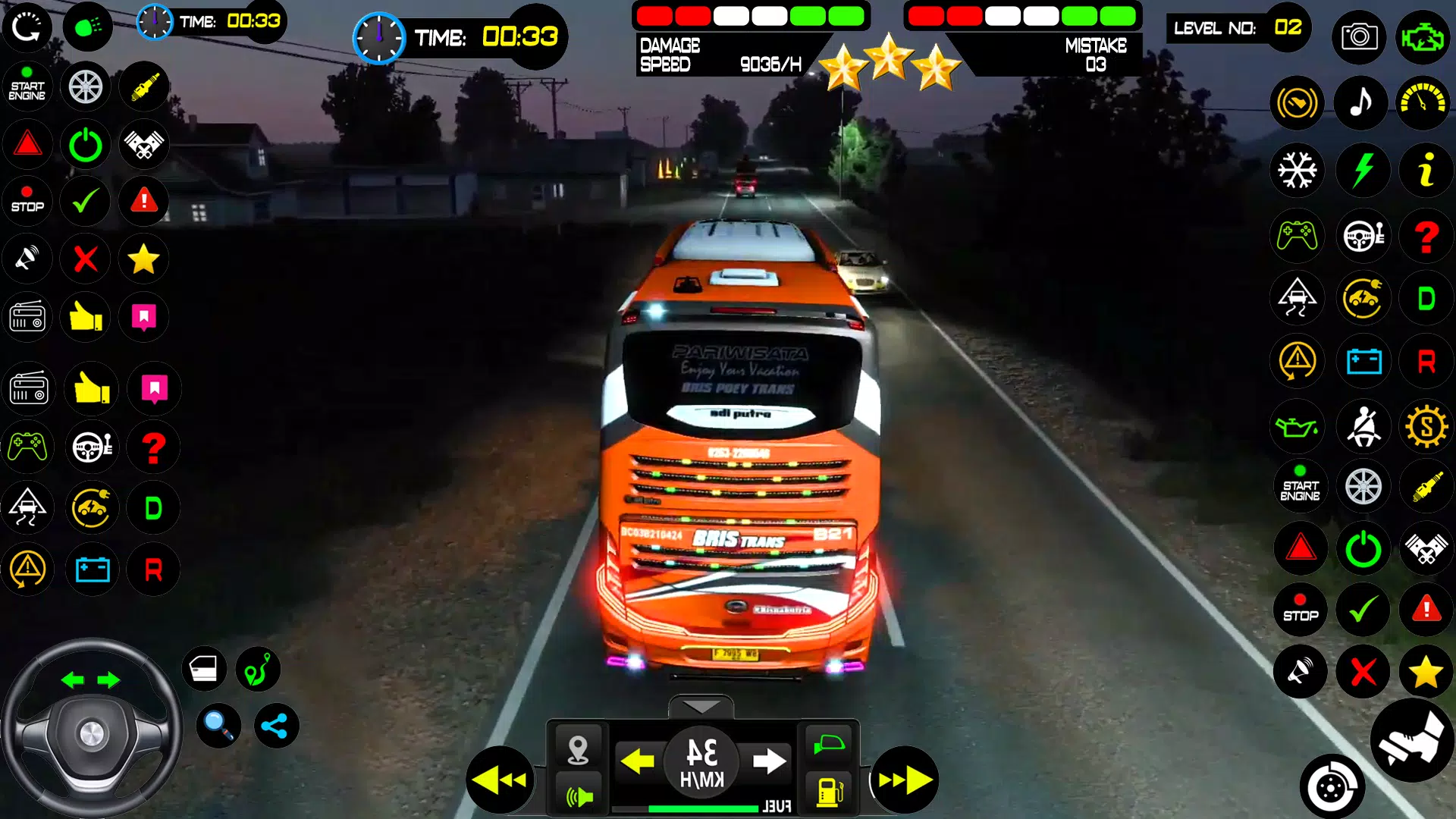Euro Bus Driving Bus Game 3D Screenshots
