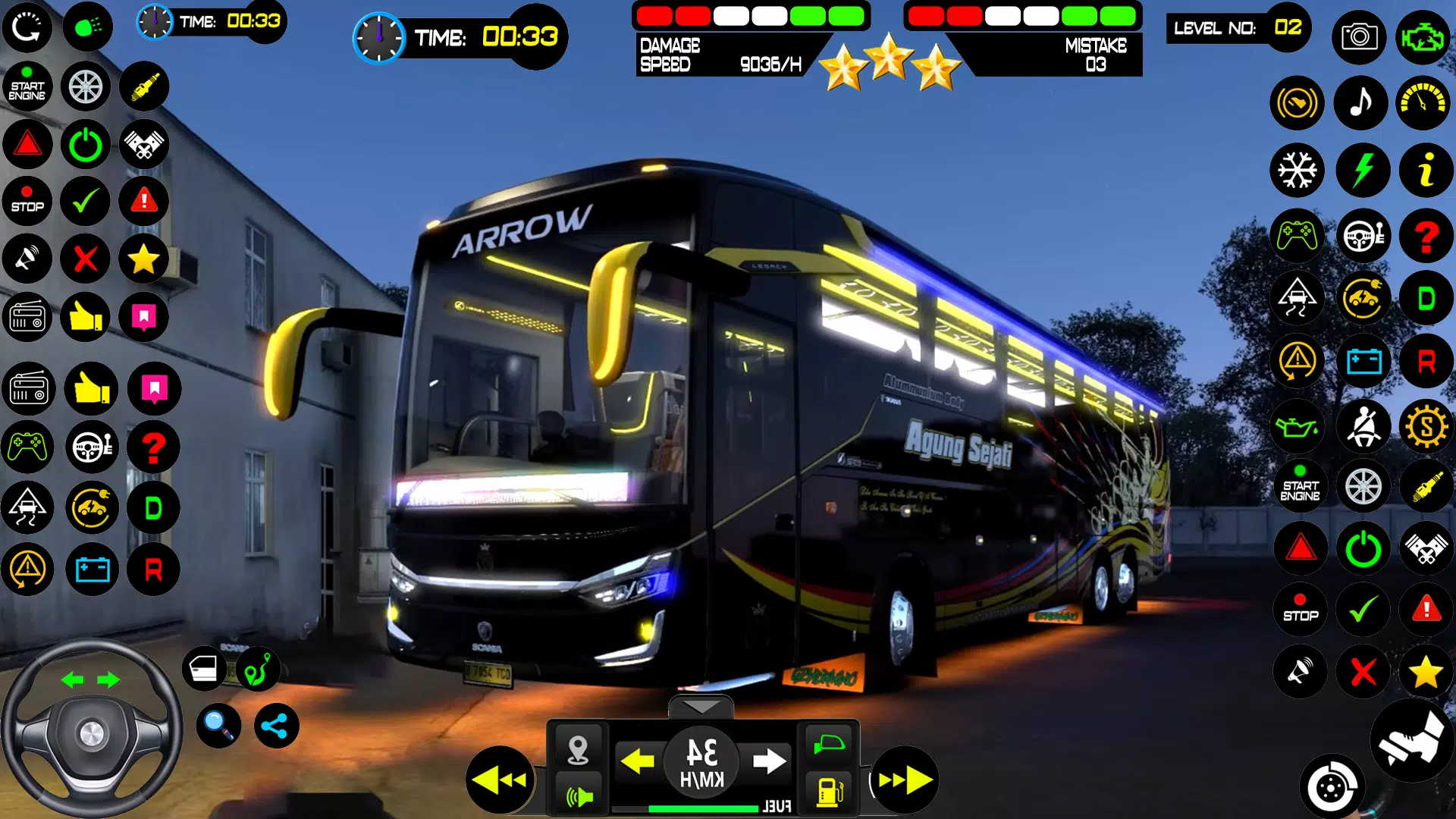 Euro Bus Driving Bus Game 3D Screenshots