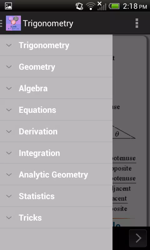 Math Formulas and Tricks Screenshots