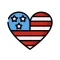 4th of July Stickers