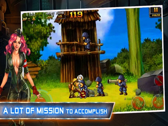 Captures d'écran de Hero Metal Attack - Duty Commando iPad 