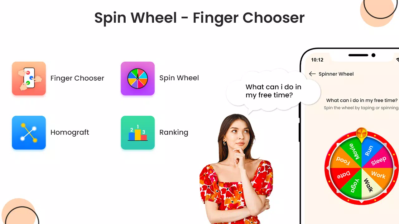 Spin the Wheel: Random Chooser Screenshots