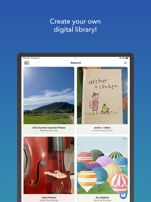 Readcord iPad Screenshots