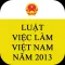 Luật Việc Làm 2013