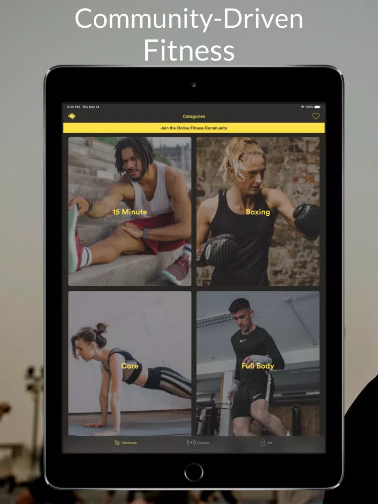 Circuit - At Home Fitness iPad Screenshots