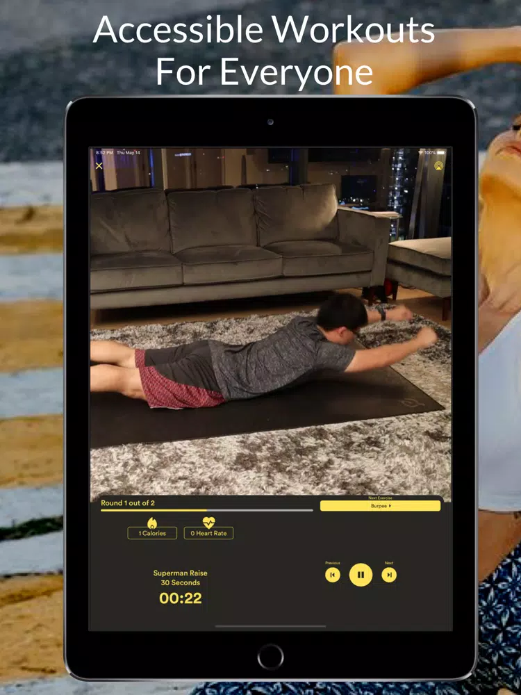 Circuit - At Home Fitness iPad Screenshots