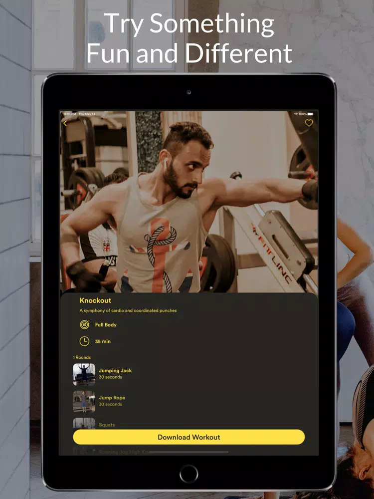 Circuit - At Home Fitness iPad Screenshots
