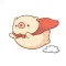 Cute Super Piggy - Animated