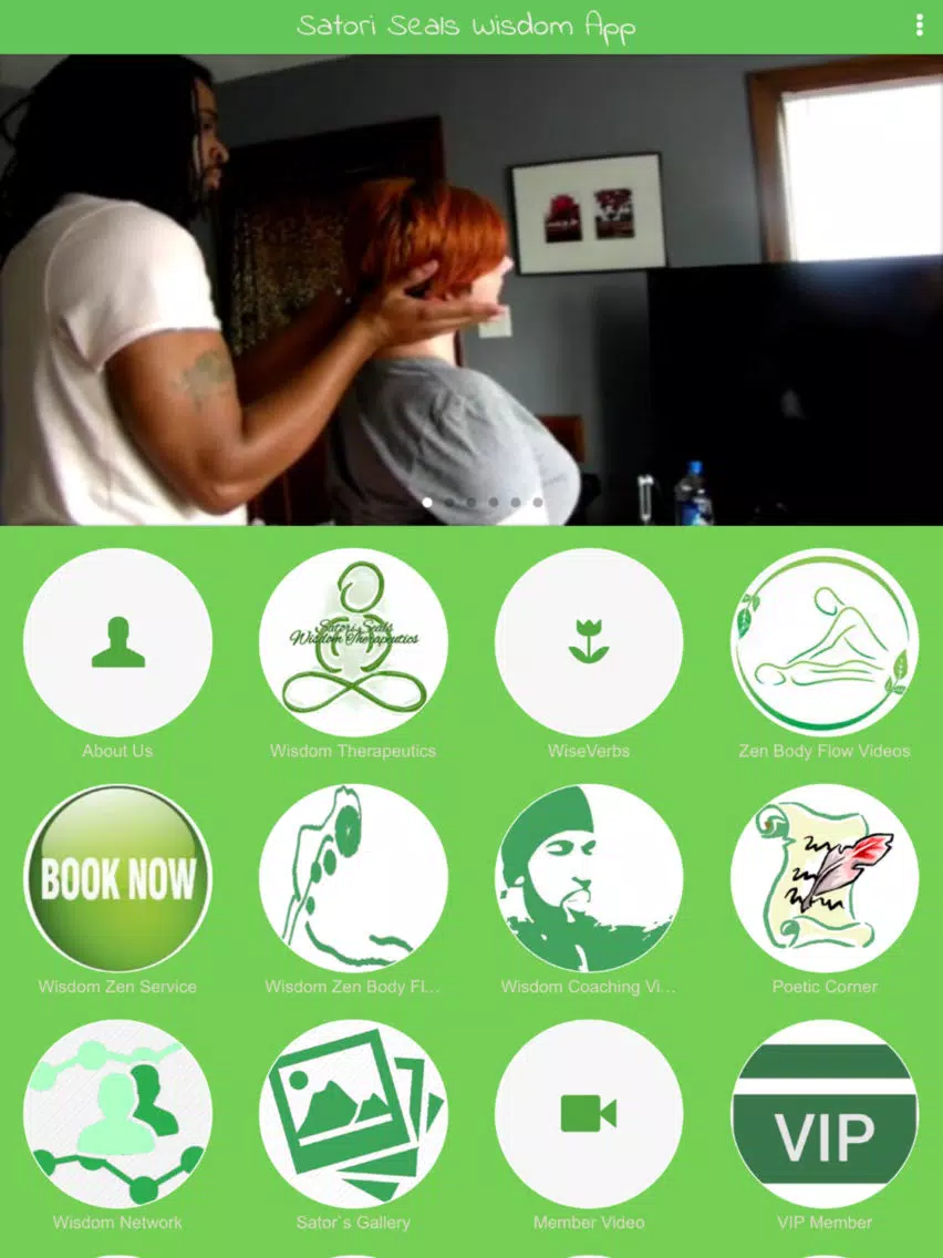 Satori Seals Wisdom App iPad Screenshots