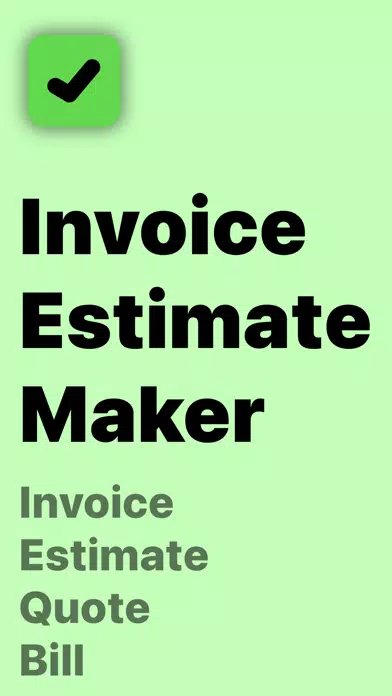Invoice Forms — Receipt Maker Screenshots