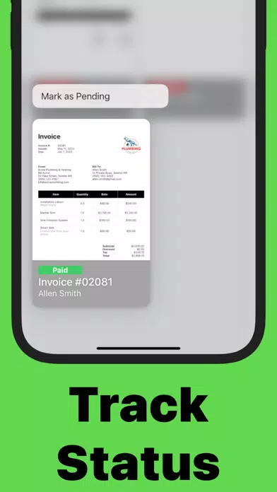 Invoice Forms — Receipt Maker Screenshots