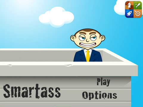 SmartAss 2014 Free: Ultimate rooftop spitting game iPad 應用截圖