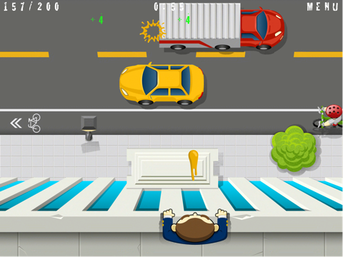 SmartAss 2014 Free: Ultimate rooftop spitting game iPad 應用截圖