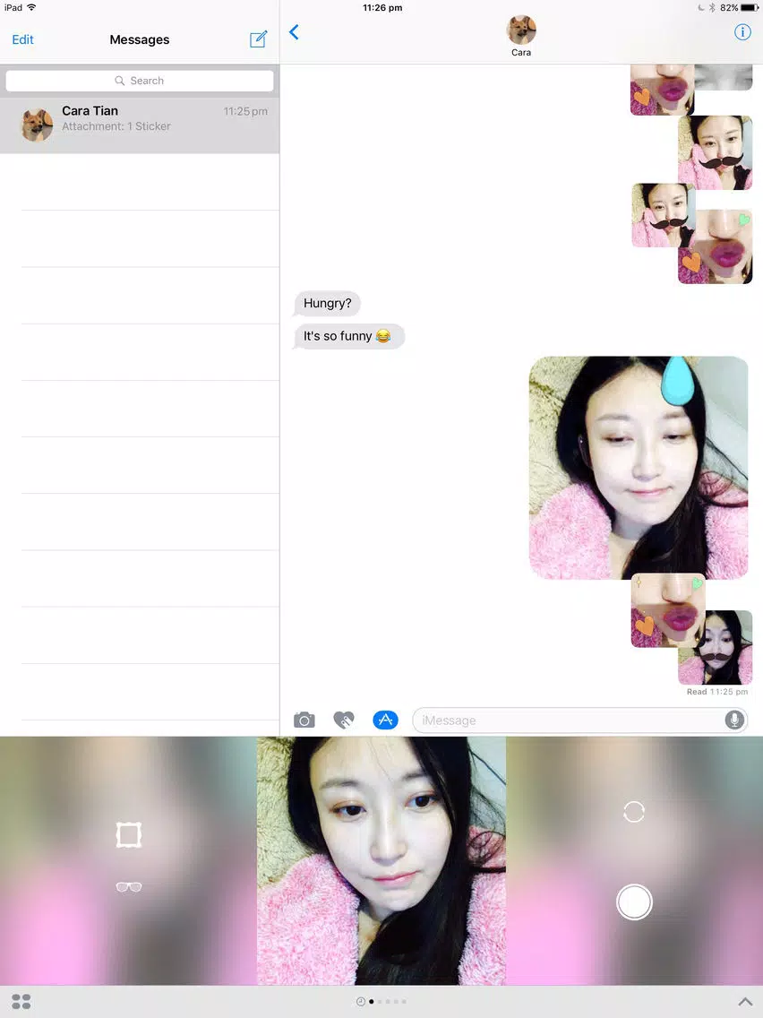 Sticker Booth : Animated GIF Stickers for iMessage iPad Screenshots