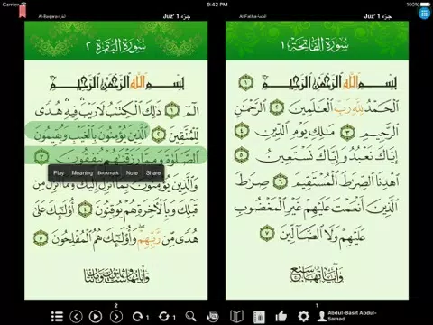 Quran majeed Free Edition- Muslim Prayer times- Qibla Directions iPad Screenshots