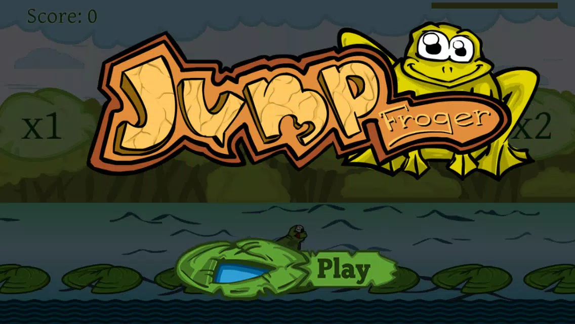ภาพหน้าจอของ Jump Froger
